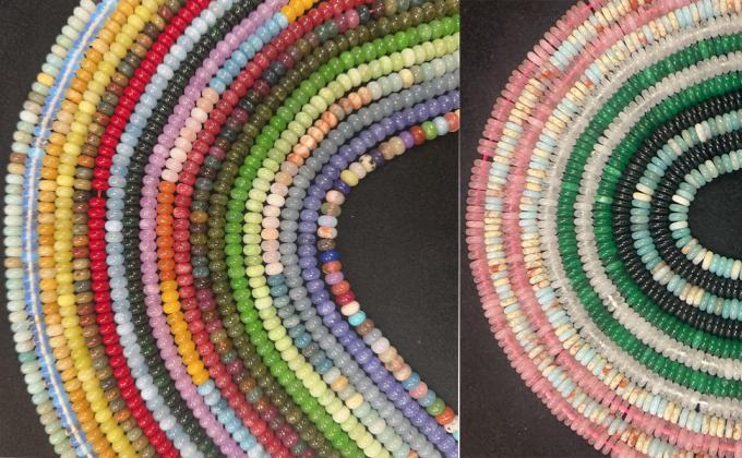 2x6mm 5x8mm Rondelle Beads